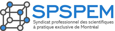 Logo Syndicat professionnel des scientifiques  pratique exclusive de Montral (SPSPEM) (Groupe CNW/Syndicat professionnel des scientifiques  pratique exclusive de Montral (SPSPEM))
