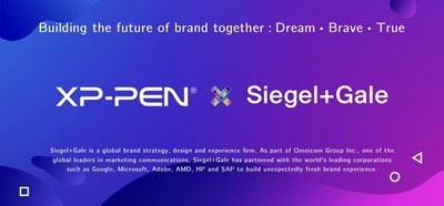 XP-PEN and Siegel+Gale’s cooperation aims to build the future of brand together