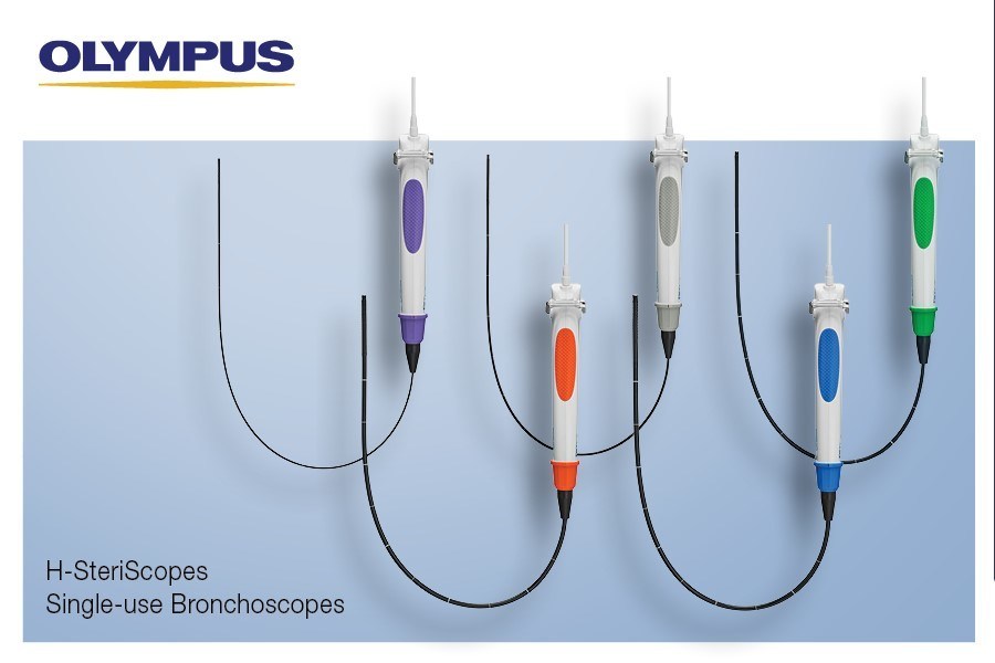 Olympus Launches New Line of Five SingleUse Bronchoscopes