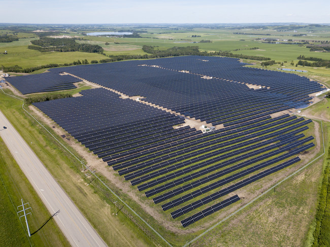 GP Joule 25-MW Merchant Solar Plant in Alberta, Canada