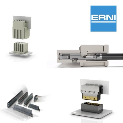 Now available through Digi-Key, ERNI’s robust, miniature interconnects deliver signal and data for all types of applications.