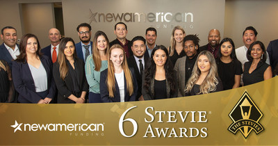 New American Funding Wins 6 Stevie Awards