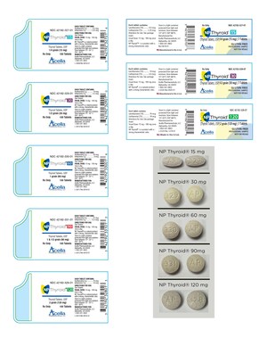 Acella Pharmaceuticals, LLC, Issues Voluntary Nationwide Recall of Certain Lots of NP Thyroid® (Thyroid Tablets, USP) Due to Sub Potency