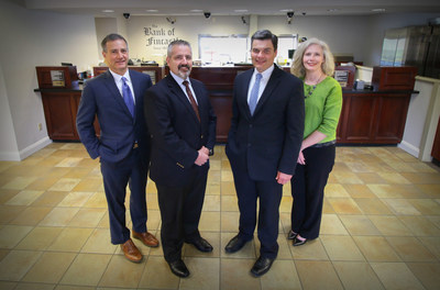 Executive Management Team, from left:
Peter Sackett, Vice President and Chief Credit Officer
Mike Jasper, Chief Financial Officer
Scott Steele, President and CEO
Sandra Craft, Vice President of Commercial Banking
