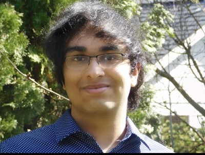 Suraj Kulkarni earned a scholarship for learning about a problem and working toward a solution.