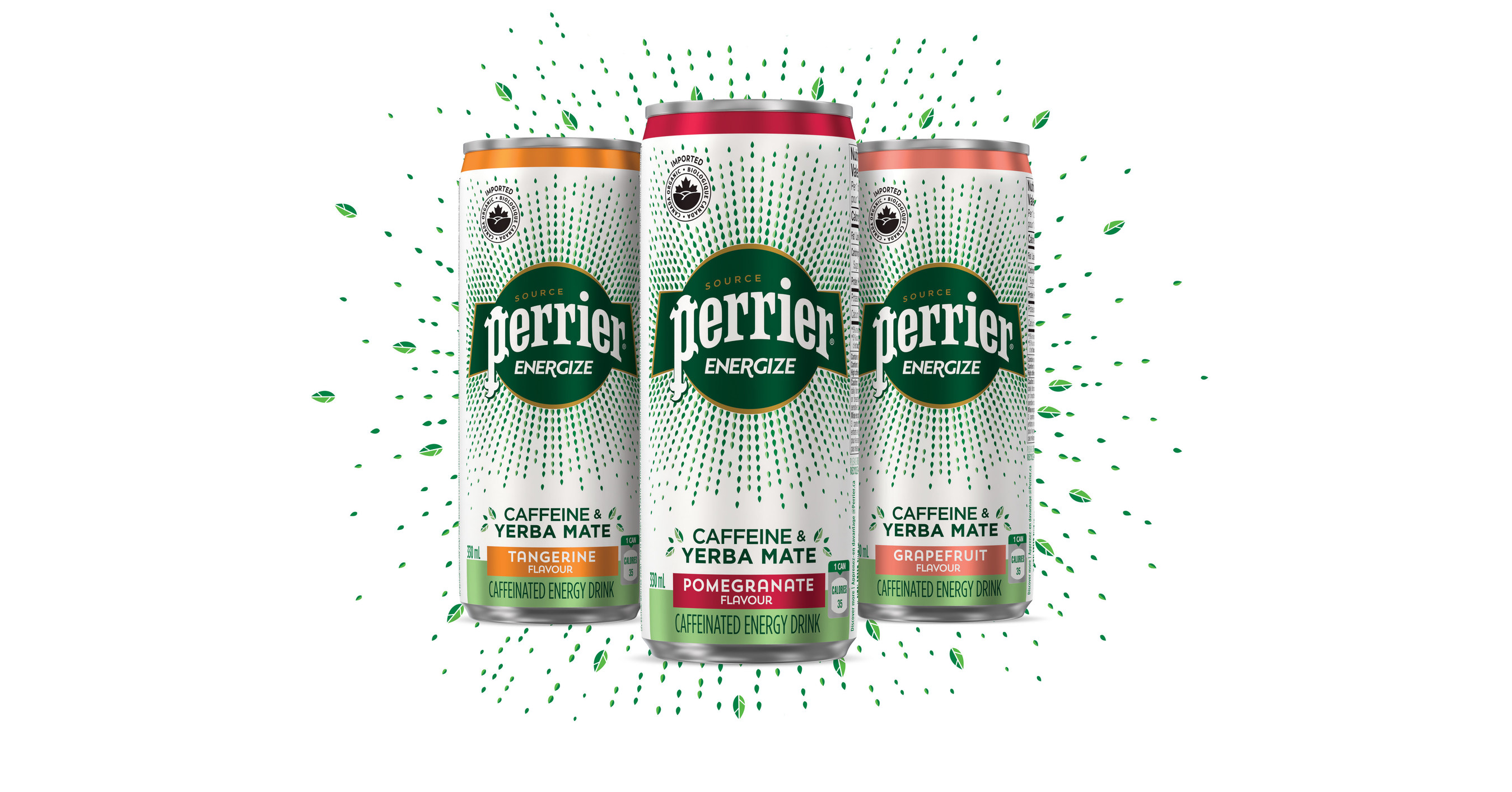 Announcing New Perrier Energize Perrier's First Carbonated Energy