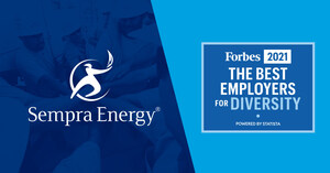 Sempra Energy Named One Of 'America's Best Employers For Diversity' By Forbes