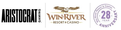 Aristocrat Gaming™ and Win-River Resort & Casino celebrate the grand opening of new Lightning Link Lounge™ and Dragon Link Den™