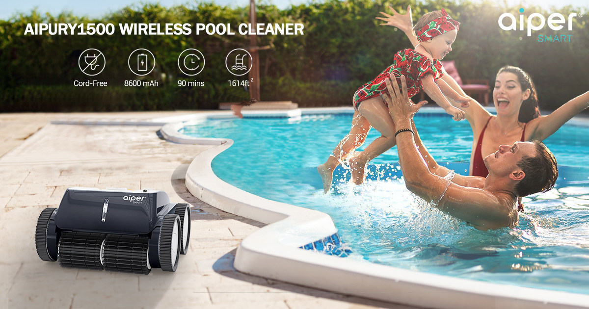 AIPURY1500 of Aiper Smart, The First Automated Pool Cleaner To Apply Three-Axis Technology - Vimarsana News