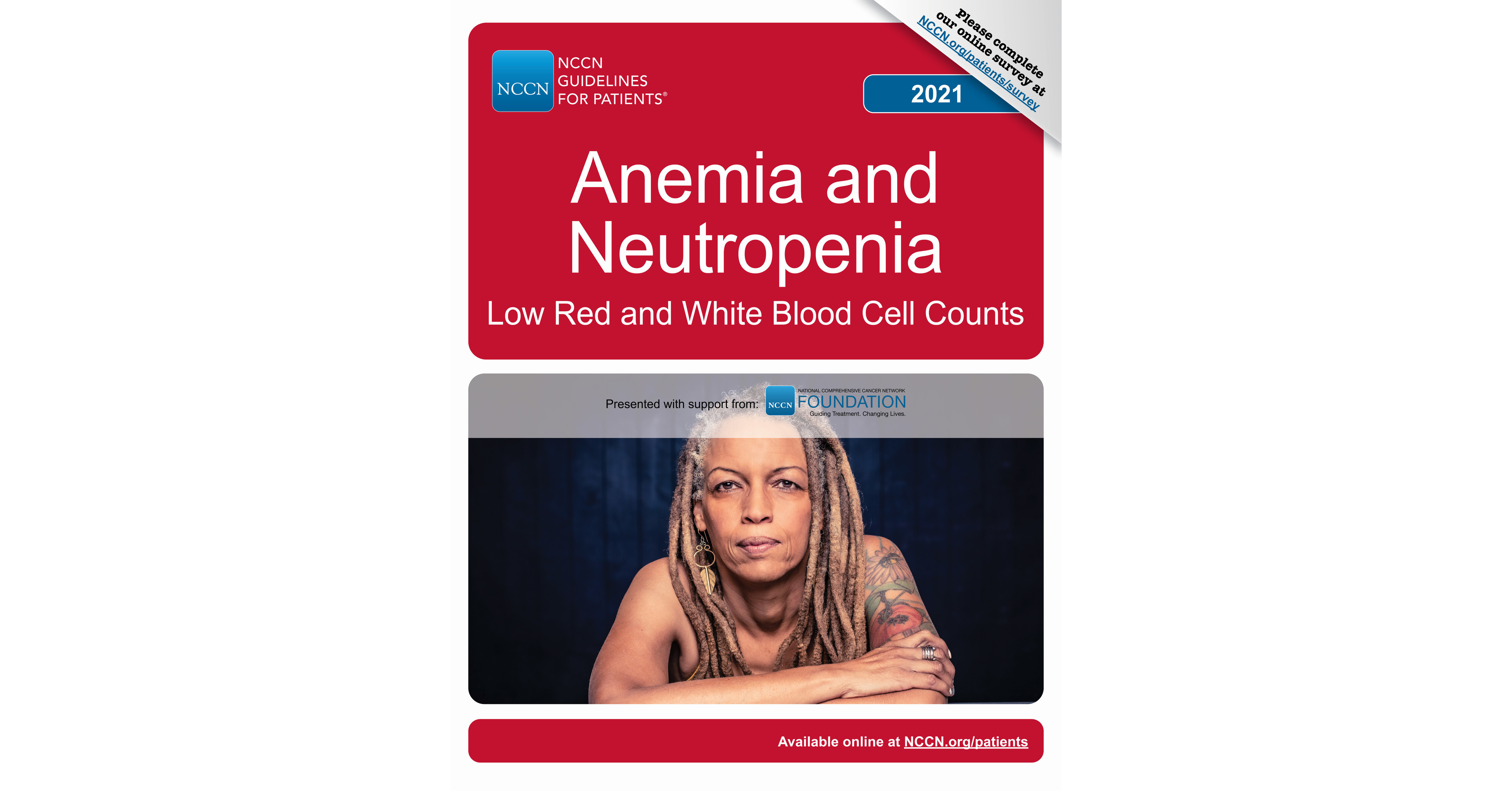 NCCN Releases New Patient Guidelines on Anemia and Neutropenia