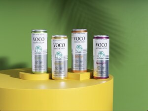 Elegance Brands Relaunches Premiere "Better-For-You" Coconut Water Cocktail VOCO