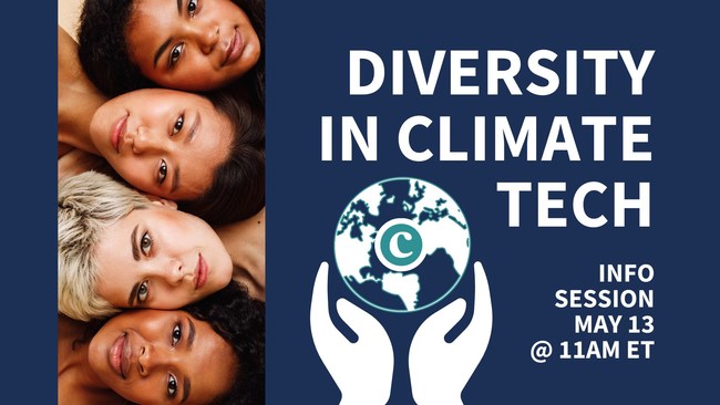Diversity in ClimateTech Info Session May 13