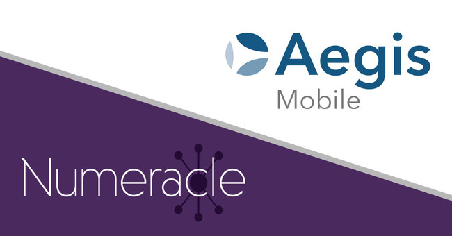 Aegis Mobile and Numeracle Collaborate on Authentication Solution Aegis Mobile and Numeracle Collaborate on Authentication Solution