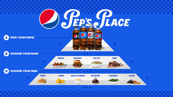 Pep’s Place, Where the Cola Comes First (PRNewsfoto/PepsiCo)