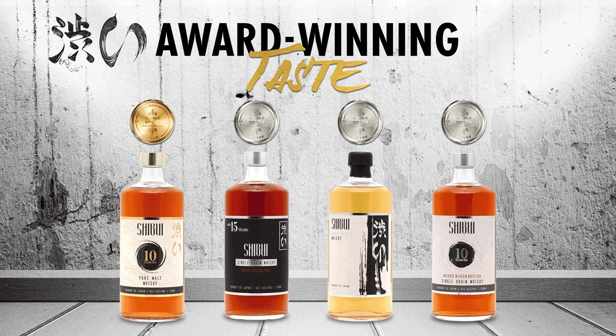 Shibui Japanese Whisky Enters 4 Whiskies and Wins 4 Medals at 2021 San Francisco World Spirits Competition - Vimarsana News