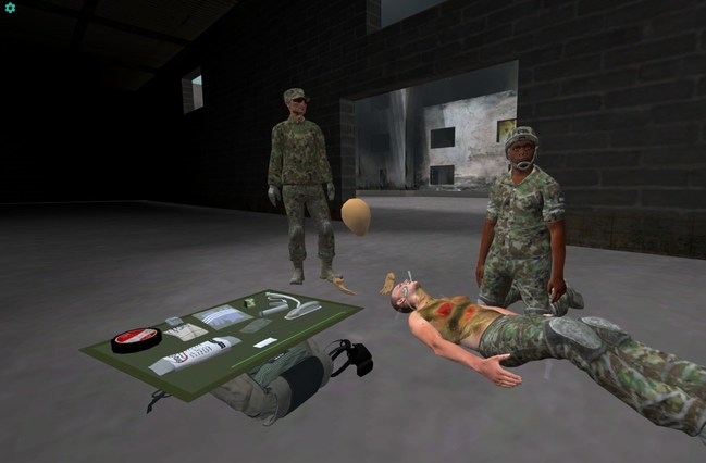 The SimX system allows for highly immersive and customizable scenarios, and this new funding will enhance the capabilities of the system to train operational medical handoffs between roles of care, train missions involving multiple simultaneous caregiving teams, train in dynamic and realistic environments such as night and weather operations. Additional funding will go towards development of in-flight medicine during aerial and space operations.