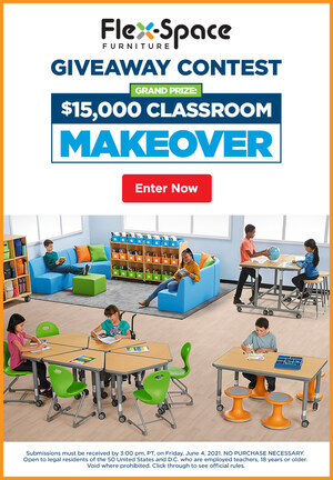 Lakeshore® Launches Dream Classroom Makeover Contest to Award $15,000 in Flex-Space Furniture