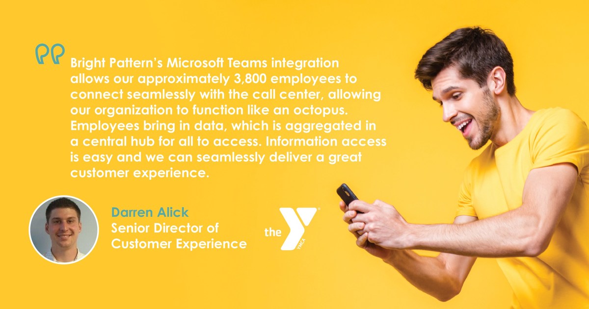 The YMCA of the North Chooses Bright Pattern Contact Center Software for Tight Integration with ServiceNow, Microsoft Dynamics, and Microsoft Teams - Vimarsana News