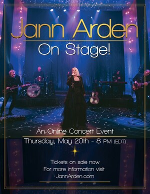 Multi-Platinum Canadian Legend Jann Arden Announces Livestream Concert 'Jann Arden On Stage' On May 20 At 8 PM ET
