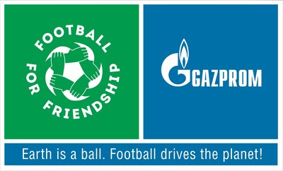 Gazprom International Children's Social Programme Football for Friendship Logo
