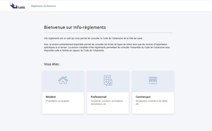 Laval dévoile Info-règlements : un nouveau portail innovateur en urbanisme