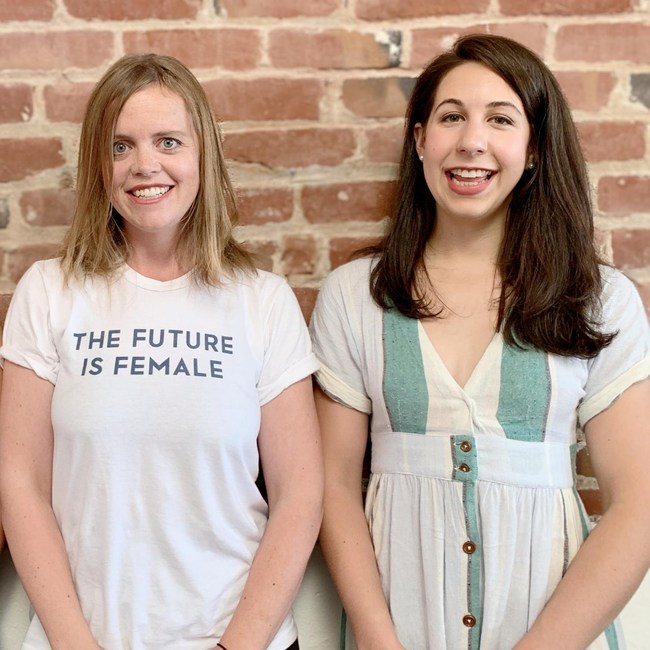 Renewal Mill co-founders, Claire Schlemme and Caroline Cotto