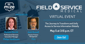 Mize Presents Service Lifecycle Management at the Field Service Medical Virtual Event