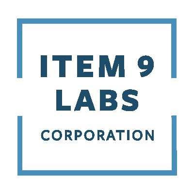 Item 9 Labs Corp. (OTCQX: INLB) is a vertically integrated cannabis franchisor and operator headquartered in Arizona that produces premium, award-winning products. With deep experience in cannabis, franchising, and capital markets, the Company brings the best industry practices to markets nationwide through distinctive retail experience, cultivation capabilities, and product innovation. (PRNewsfoto/Item 9 Labs Corp.)