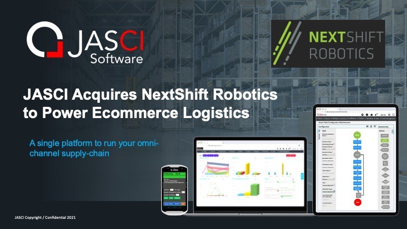 JASCI Acquires NextShift Robotics to Power Ecommerce Logistics - Vimarsana News