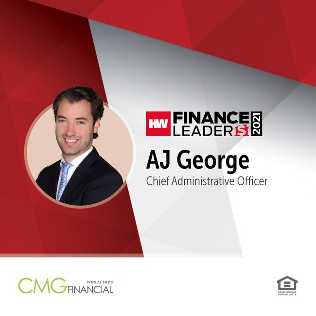AJ George honored as HousingWire Finance Leader