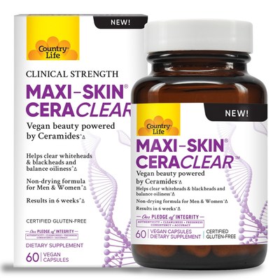 Country Life Vitamins' Maxi-Skin® CeraClear™