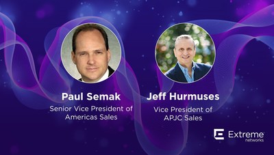 Paul Semak, Senior Vice President of Americas Sales, and Jeff Hurmuses, Vice President of APJC Sales