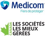 Medicom nommée l'une des sociétés les mieux gérées au Canada