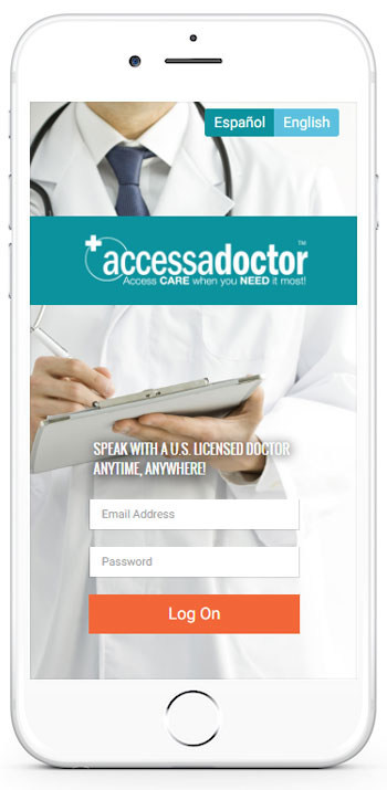 Access a Doctor - Powered by MyTelemedicine