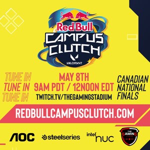 Watch Canada's Best Collegiate Valorant Teams Face Off in the Red Bull Campus Clutch Canadian Finals