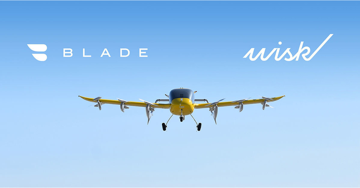 Wisk to Provide and Operate up to 30 Electric Vertical Aircraft for Key