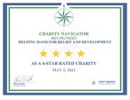 Helping Hand For Relief And Development earns Coveted 4-star Rating From Charity Navigator