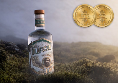 Olafsson Gin wins 2 Double Gold Medals at the 2021 San Francisco World Spirits Competition