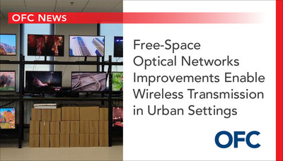 Free-space Optical Networks Improvements Enable Wireless Transmission in Urban Settings