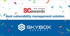 Skybox Security Wins Best Vulnerability Management Solution