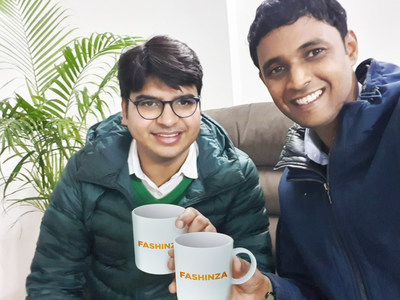 (L-R) Abhishek Sharma and Pawan Gupta, Co-Founders of Fashinza