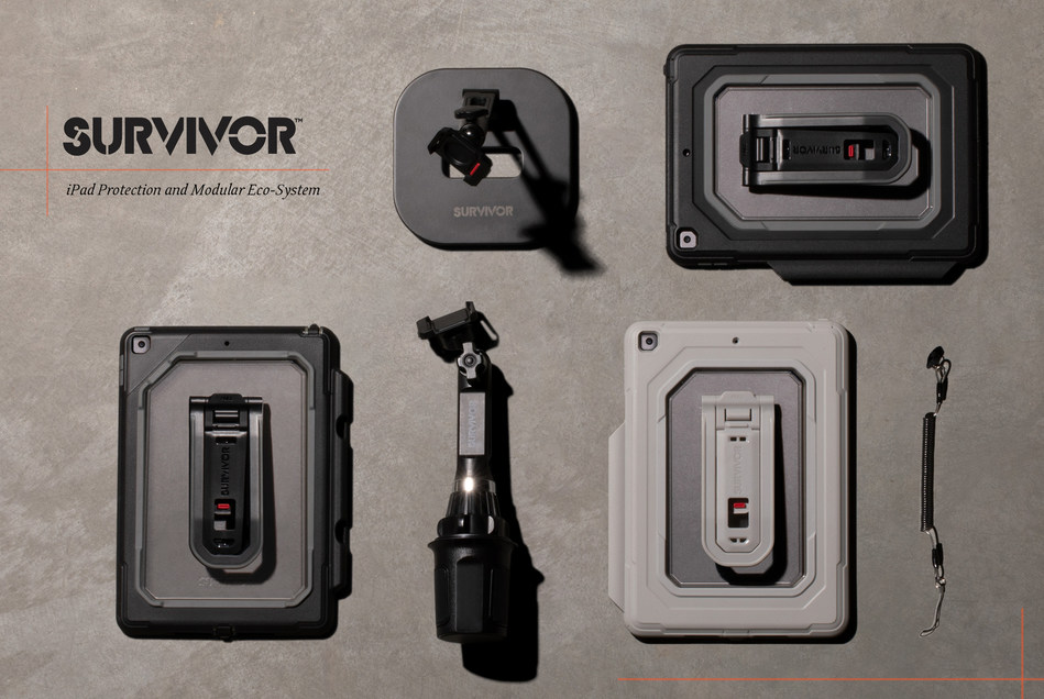 Survivor All-Terrain and Endurance cases for the iPad 10.2" are equipped with features to heighten productivity for a range of consumer and business applications.