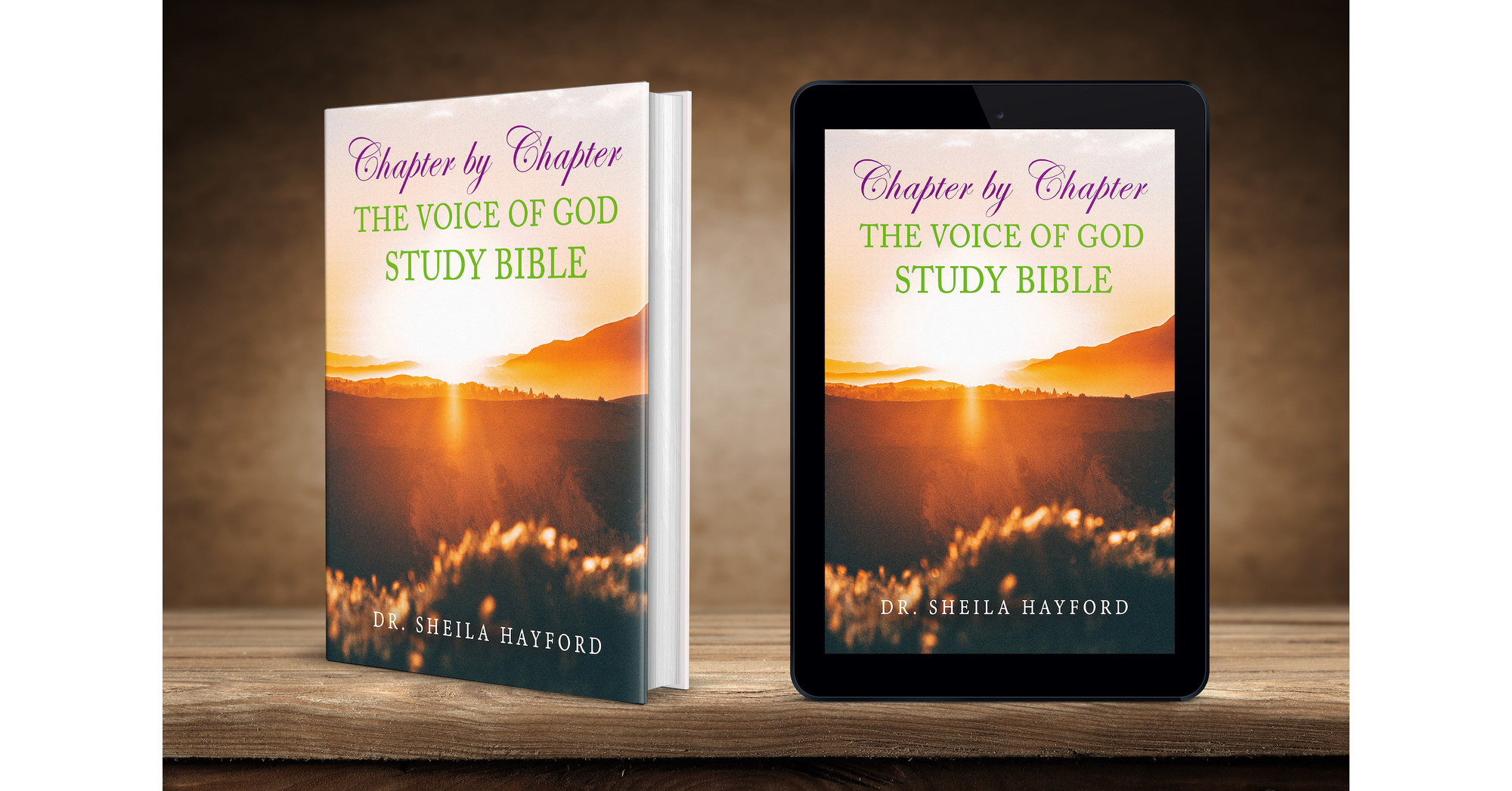Chapter by Chapter The Voice of GOD Study Bible by Dr. Sheila Hayford, This Is The FIRST Woman African American Study Bible Chapter by Chapter - Vimarsana News