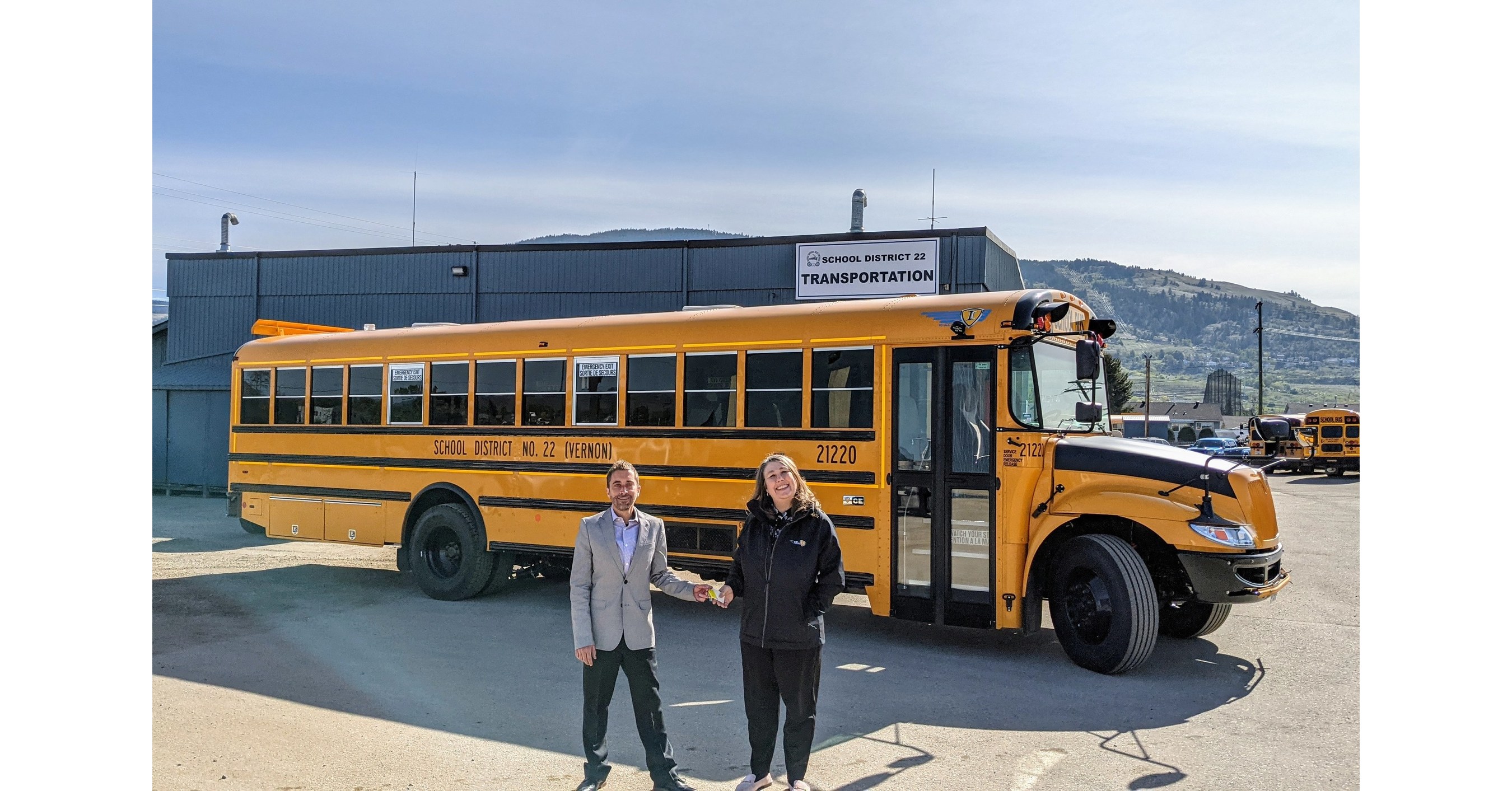 IC Bus Delivers First Electric CE School Buses To Canada