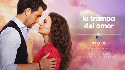 “La Trampa del Amor” (Afili Aşk) on Kanal D Drama by Xfinity, Xfinity On Demand, Verizon FIOS TV World, and Total World Channel 1586.