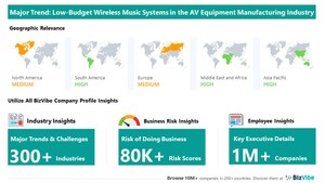Company Insights for the Audio and Video Equipment Manufacturing Industry | Emerging Trends, Company Risk, and Key Executives