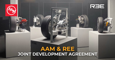 AAM and REE Automotive to Jointly Develop New Electric Propulsion System for e-Mobility