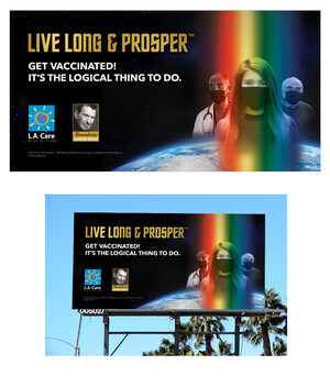 L.A. Care Health Plan and Leonard Nimoy Family Launch the Live Long and                  Prosper™  Billboard Campaign