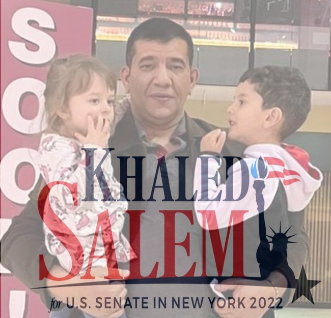 American Human Rights CEO and U.S. Senate Candidate Khaled Salem