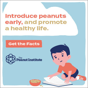 Updated Dietary Guidelines Recommend Including Nuts/Peanuts in Childhood Diets